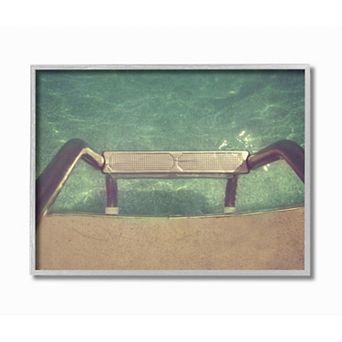 Stupell Home Decor Steps into Pool Framed Wall Art