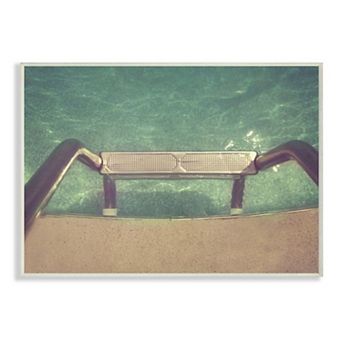 Stupell Home Decor Steps into Pool Plaque Wall Art
