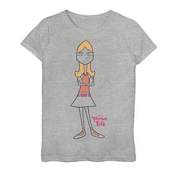 Disney's Phineas & Ferb Girls 7-16 Candace Line Art Graphic Graphic Tee