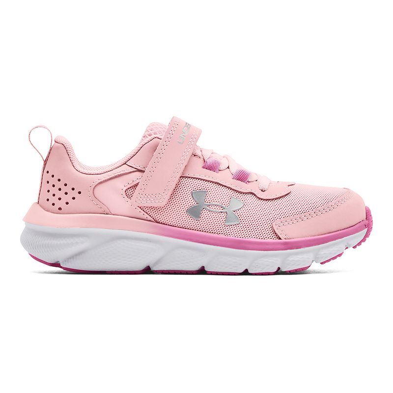 Under Armour Assert 9 Preschool Kids Running Shoes, Girls, Size: 1, Dark  - 3024636-601 - Athletic Shoes and Sneakers  sku 3024636-601