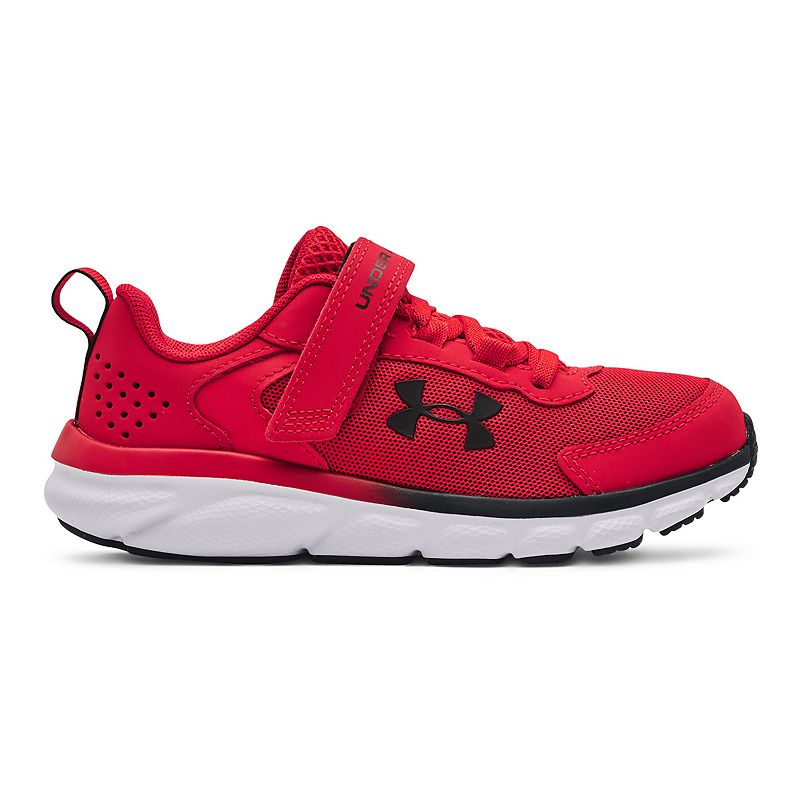 Under Armour Assert 9 Preschool Kids Running Shoes, Boys, Size: 1, Red - 3024635-600 - Athletic Shoes and Sneakers  sku 3024635-600