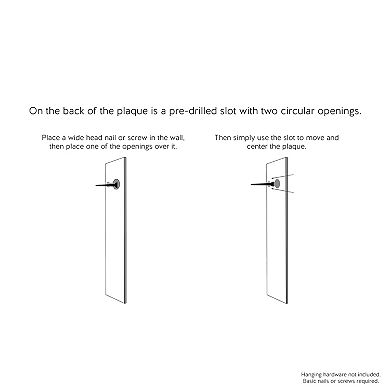 Stupell Home Decor Modern Day Clean the Bathroom Sign