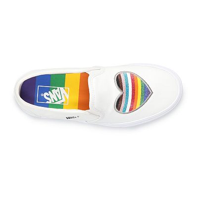 Rainbow fashion asher vans