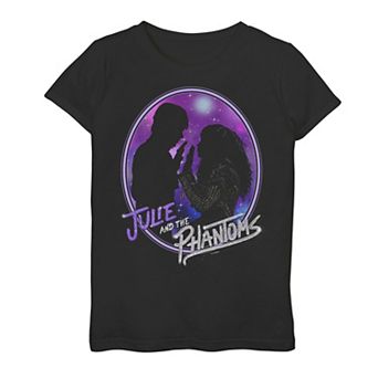 Girls 7-16 Julie And The Phantoms Circle Silhouette Logo Graphic Tee