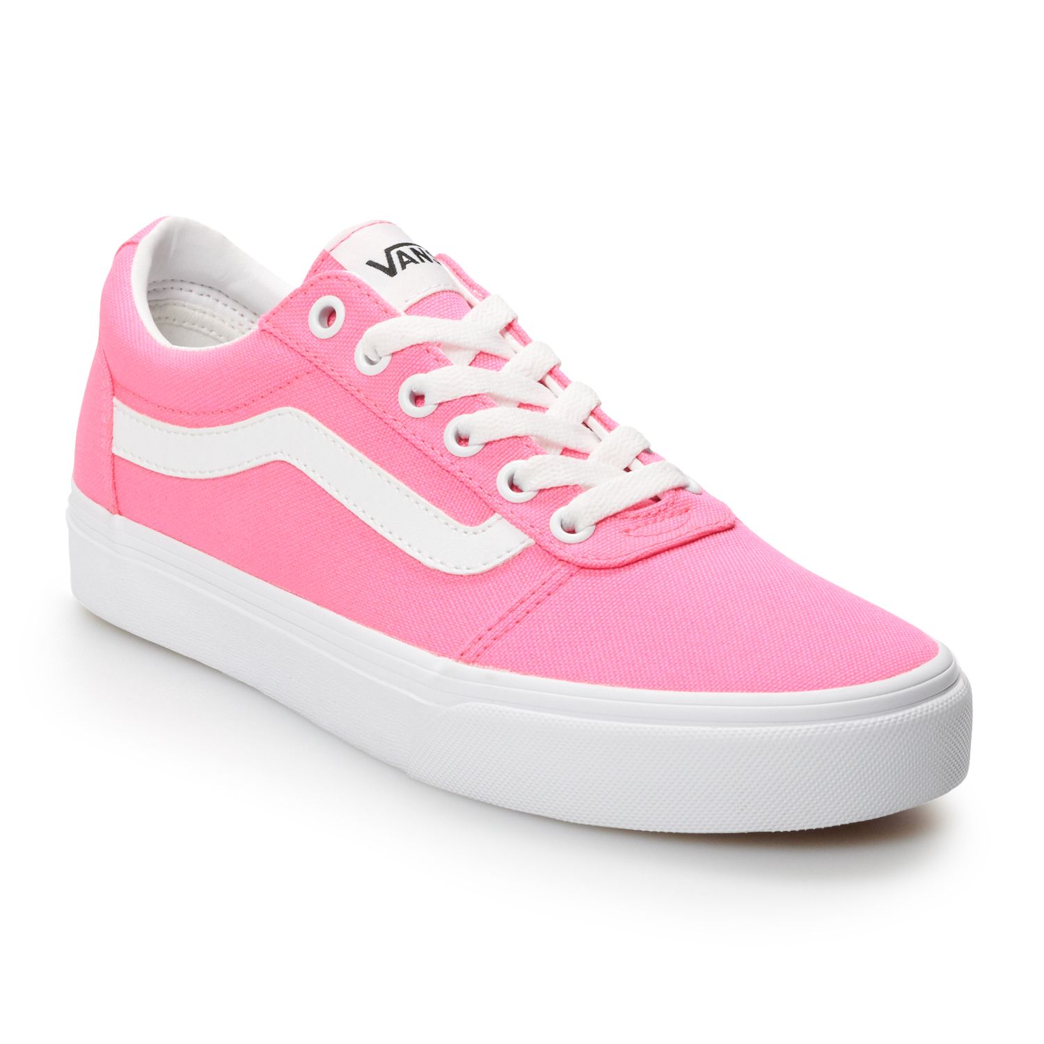 womens pink vans shoes