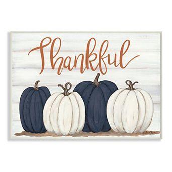 Stupell Home Decor Autumn Farm Pumpkin Harvest Plaque Wall Art