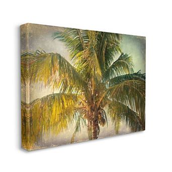 Stupell Home Decor Tropical Summer Palm Tree Canvas Wall Art