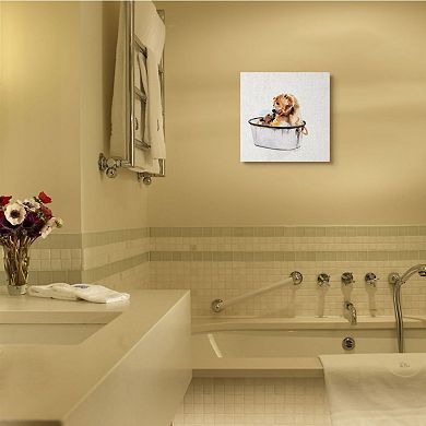 Stupell Home Decor Mother Bear and Cub Canvas Wall Art