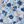 Floral Aruba Blue