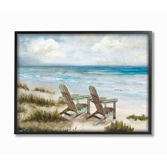 Stupell Home Decor Chairs at Shore Line Framed Wall Art