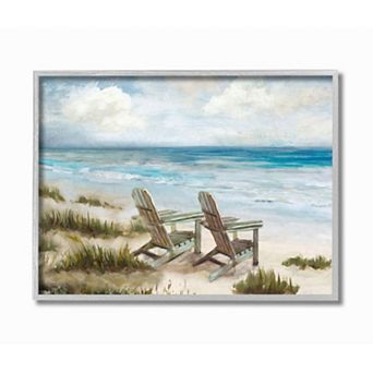 Stupell Home Decor Chairs at Shore Line Framed Wall Art