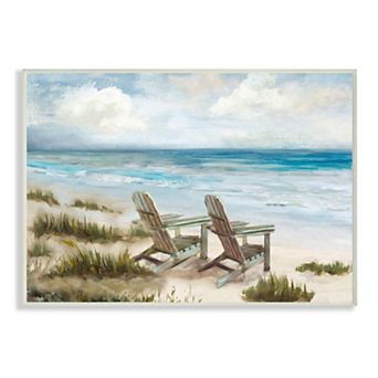 Stupell Home Decor Chairs at Shore Line Plaque Wall Art