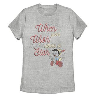 Disney's Pinocchio Juniors' When You Wish Upon A Star Graphic Tee