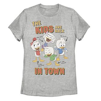 Disney's DuckTales Juniors' Kids Are Back In Town Graphic Tee