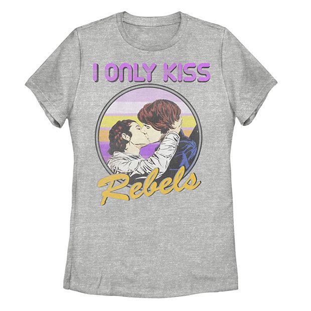Juniors Star Wars Rebel Kiss Tee
