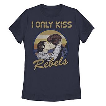 Juniors' Star Wars Rebel Kiss Tee