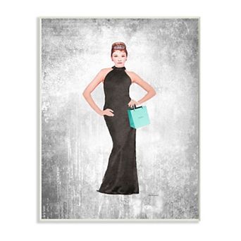 Stupell Home Decor Audrey Hepburn Plaque Wall Art