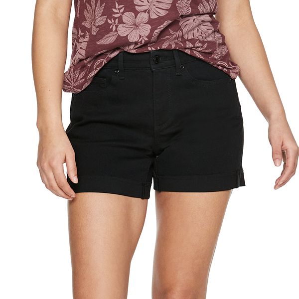 Kohls womens jean on sale shorts