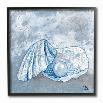 Stupell Home Decor Ocean Pearl Framed Wall Art