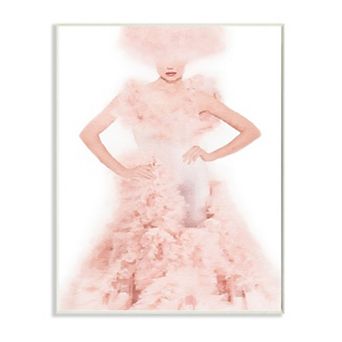 Stupell Home Decor Women's Couture Fashion Illustration Glamour Pose Wall Art