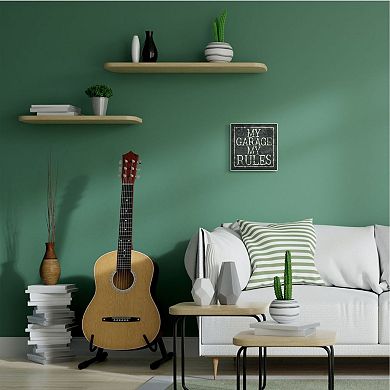 Stupell Home Decor My Garage My Rules Plaque Wall Art