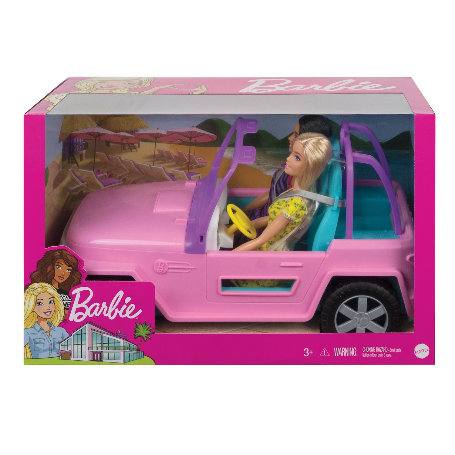 barbie adventure car