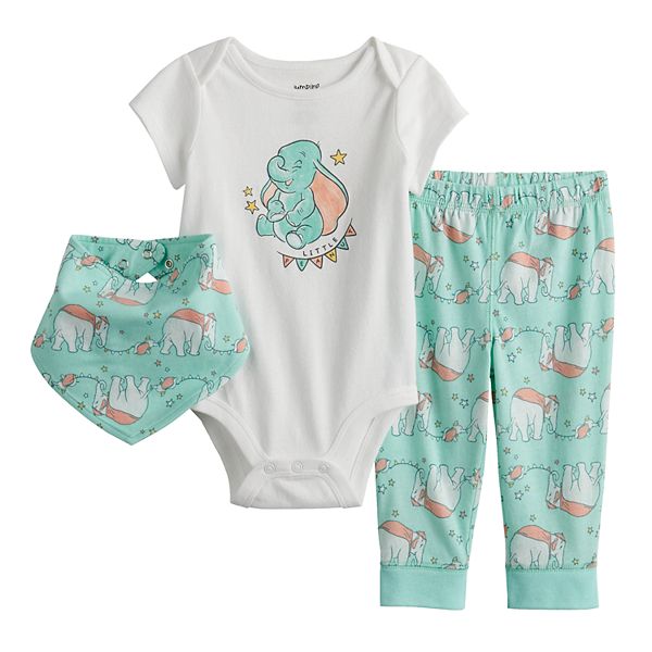 Baby Girl Jumping Beans® Graphic Bodysuit, Leggings & Headband Set