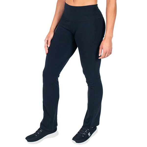 Women's Spalding Core Essentials High-Waisted Slim Leg Yoga Pants