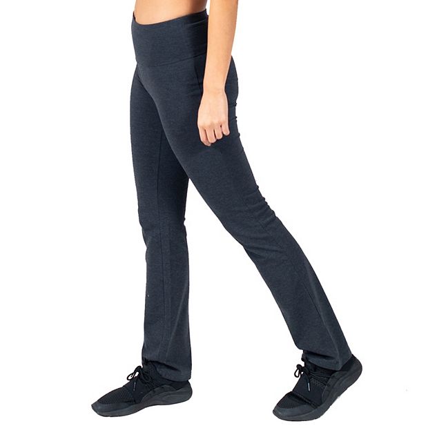 Women's Spalding Core Essentials High-Waisted Slim Leg Yoga Pants