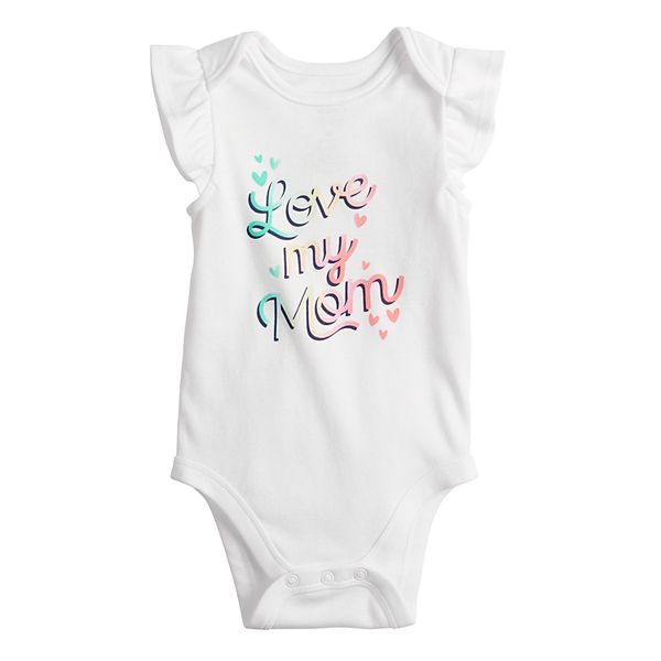 Baby Girl Jumping Beans® Ruffled Bodysuit