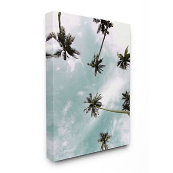 Stupell Home Decor Palm Tree Sky Canvas Wall Art