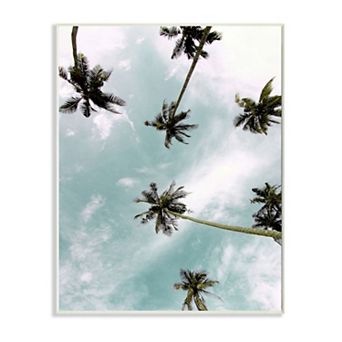 Stupell Home Decor Palm Tree Sky Plaque Wall Art