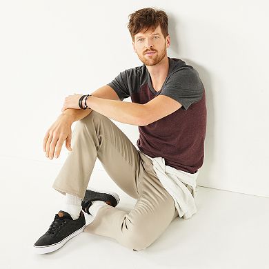Men's Sonoma Goods For Life® Flexwear Straight-Fit 5-Pocket Everyday Pant