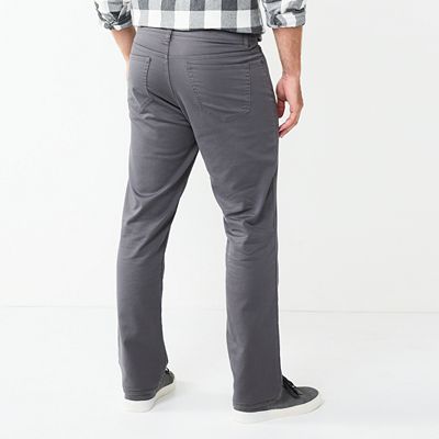 Men s Sonoma Goods For Life Straight Fit 5 Pocket Everyday Pant