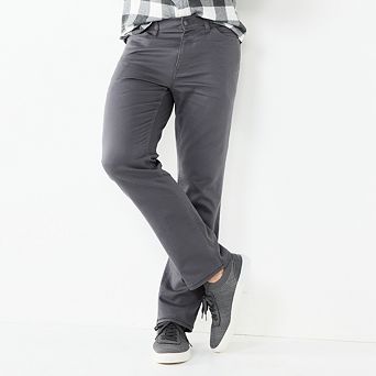 Men's Sonoma Goods For Life® Flexwear Straight-Fit 5-Pocket Everyday Pant