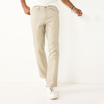 Men's Sonoma Goods For Life® Flexwear Straight-Fit 5-Pocket Everyday Pant