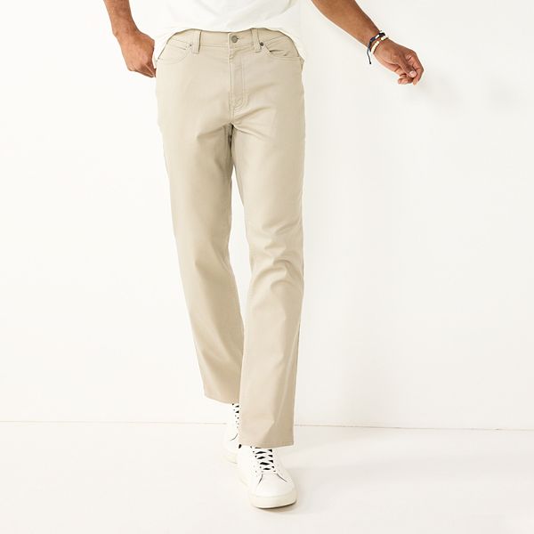 Men's Sonoma Goods For Life® Straight-Fit 5-Pocket Everyday Pant