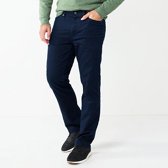 Men's Sonoma Goods For Life® Flexwear Straight-Fit 5-Pocket Everyday Pant