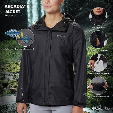 Women's Columbia Arcadia II Hooded Packable Jacket