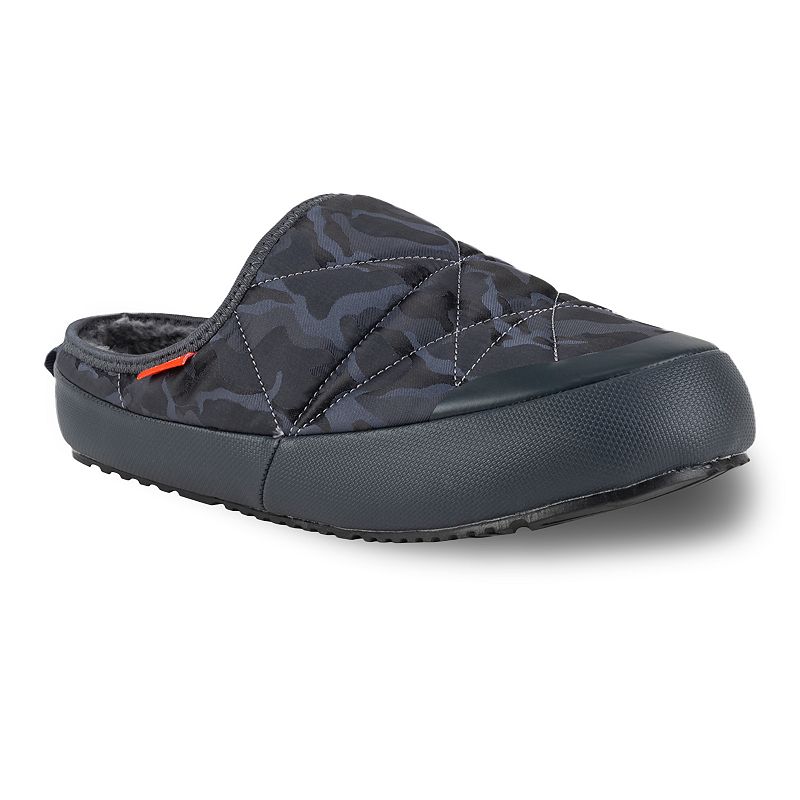 Avalanche Summit Mens Mule Slippers, Size: 8, Blue