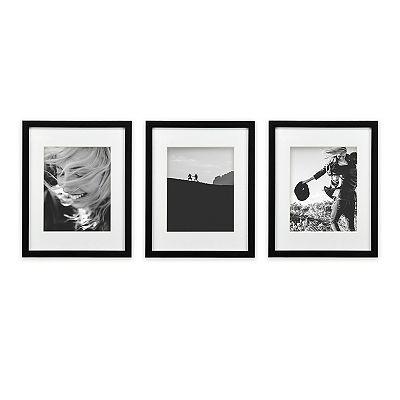 3-pc. 11" x 14" Frame Set (Black)