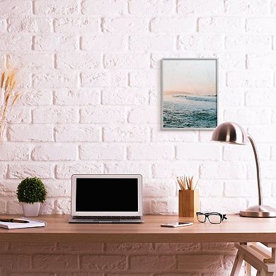 Stupell Home Decor Tide Beach Surfing Wall Art