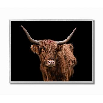 Stupell Home Decor Countryside Cattle Wall Art