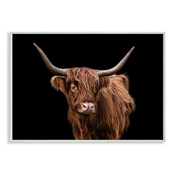 Stupell Home Decor Countryside Cattle Wall Art