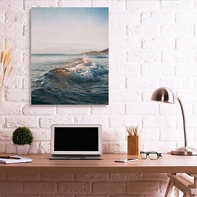 Stupell Home Decor Small Wave Crest Canvas Wall Art