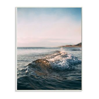 Stupell Home Decor Small Wave Crest Plaque Wall Art