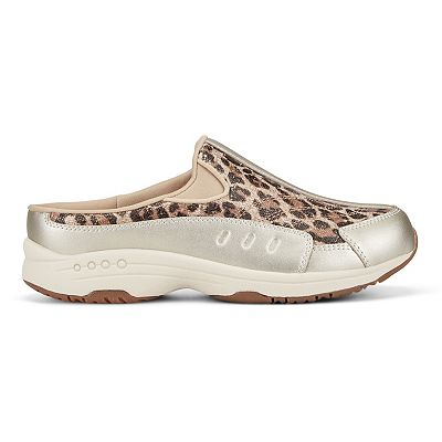 Easy Spirit Women's 'All In Time' Mule Sneaker - Slip-On Mesh Upper, Size 8 Ivory