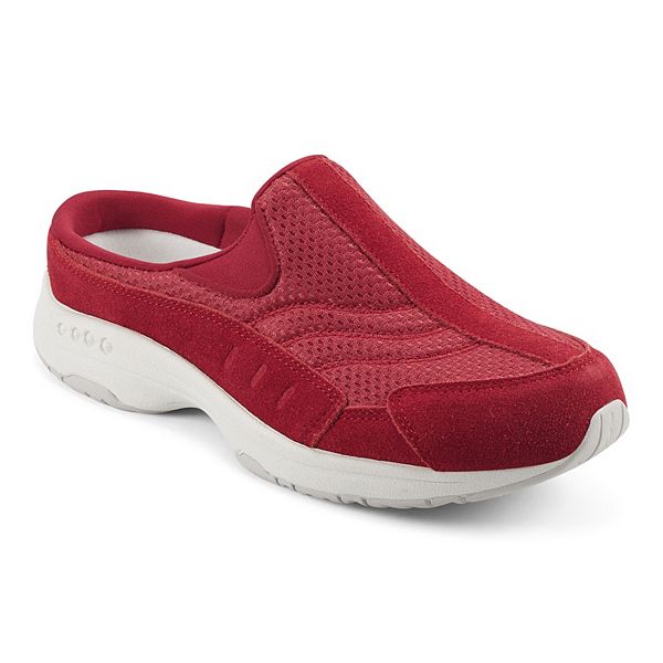 Easy Spirit Traveltime Women's Fashion Mules - Red (8 XW)