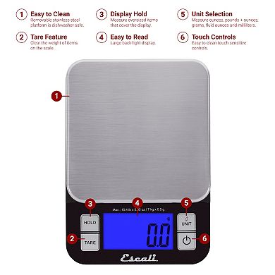 Escali Nutro Digital Food Scale