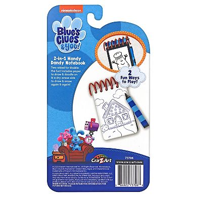 Cra-Z-Art Nickelodeon Blues Clues & You 2-in-1 Handy Dandy Notebook